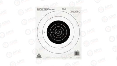 Champion Traps & Targets NRA B16 NRA Target 25Yd Pistol Slowfire 100/Pack 40722 NRA B16
