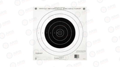 Champion Traps & Targets GTQ4 NRA Target 100 Yd Single Bullseye 12/Pack 40762 GTQ 4.00