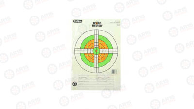 Champion Traps & Targets Flourescent Orange/Green Bullseye Scorekeeper Target 25Yd Pistol Slowfire 12/Pack 45760 Flourescent Orange/Green Bulls