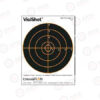 Champion Traps & Targets VisiShot Target 8.5X11 8" Bullseye 10/Pack 45802 VisiShot