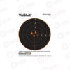 Champion Traps & Targets VisiColor Target 8" Bullseye 10/Pack 45824 VisiColor