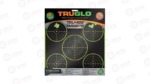 Truglo Tru-See Target 12"X12" 5-Bullseye 6 Targets TG11A6