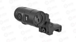 Trijicon 3x Magnifier Adjustable Height with Switch to Side Quick Detachable Mount