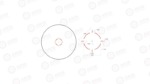 Trijicon MRO HD 1x25 Red Dot Sight Adjustable 68 MOA Reticle with a 2.0 MOA Dot