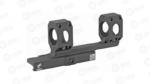 ADM STRGHT SCP MOUNT 1" SNGLE QR TI