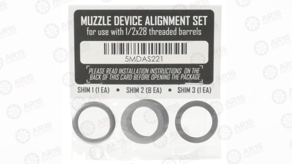 Dead Air Armament 5.56mm Muzzle Device Shim Kit