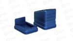 Faxon Modular Mag Extension for G19 Combo Blue