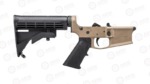 Aero M4E1 Complete Lower Receiver w/ A2 Grip and M4 Stock - FDE Cerakote