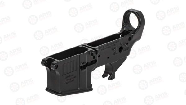 Sons of Liberty Gun Works AR-15 Stripped Lower Receiver - Rebellious Stripes