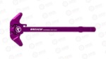 Aero AR15 BREACH® AMBI CHARGING HANDLE W/ LARGE LEVER - PURPLE ANODIZED
