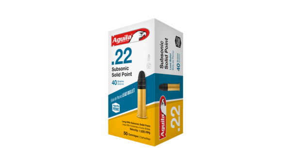 AGUILA 22LR SUBSONIC 40GR