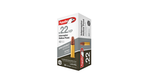 AGUILA 22LR INTERCPT 40GR HP