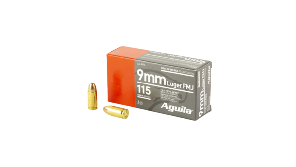 AGUILA 9MM 115GR FMJ