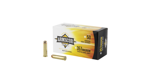 ARMSCOR 357MAG 158GR FMJ