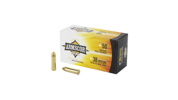 ARMSCOR 38SPL 158GR FMJ
