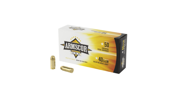 ARMSCOR 40SW 180GR FMJ