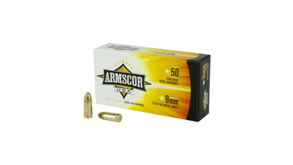 ARMSCOR 9MM 115GR FMJ