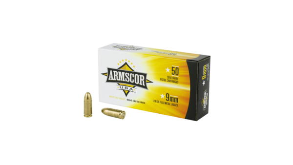 ARMSCOR 9MM 124GR FMJ