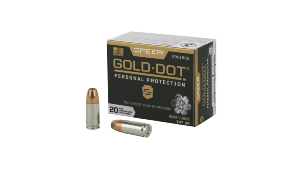 SPR GOLD DOT 9MM 147GR HP