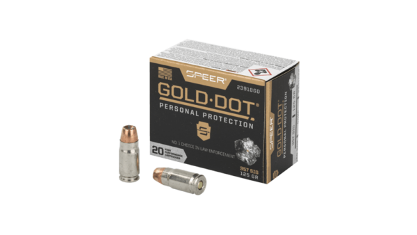SPR GOLD DOT 357SIG 125GR HP
