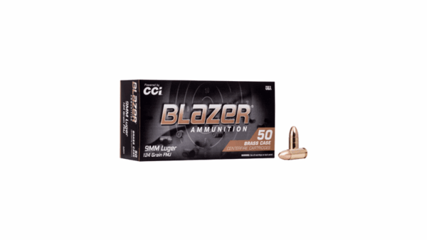 BLAZER BRASS 9MM 124 FMJ