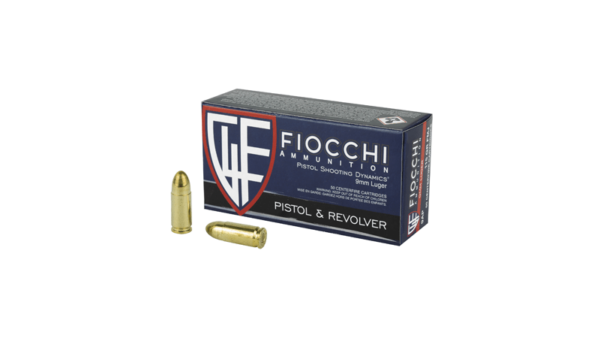 FIOCCHI 9MM 115GR FMJ