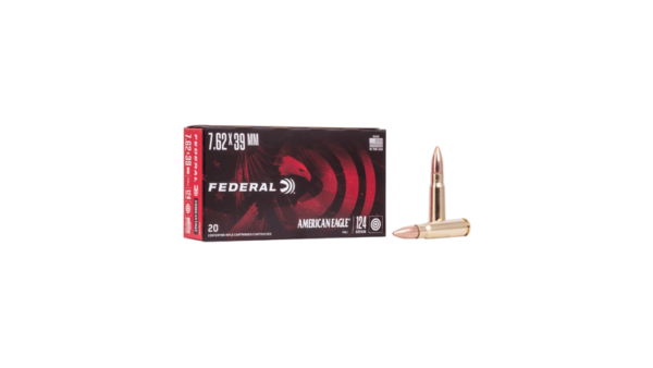 FED AM EAGLE 762X39 124GR FMJ