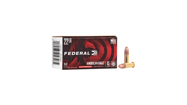 FED AE SUPPRESSOR 22LR 45GR FMJ