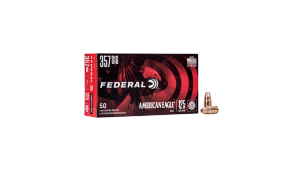 FED AM EAGL 357SIG 125GR FMJ
