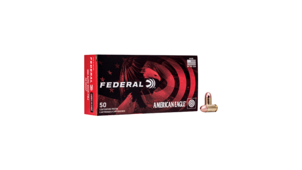 FED AM EAGLE 380ACP 95GR FMJ
