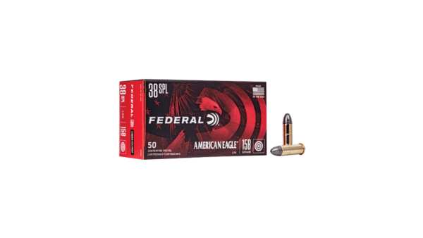 FED AM EAGLE 38SPL 158GR LRN