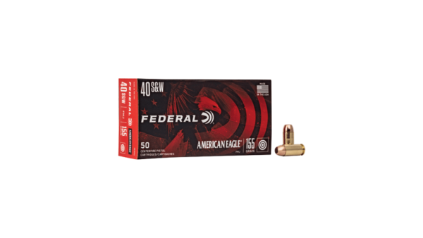 FED AM EAGLE 40S&W 155GR FMJ