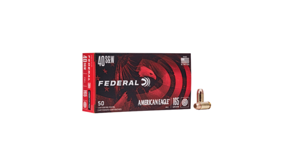 FED AM EAGLE 40S&W 165GR FMJ