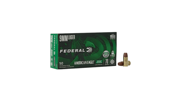 FED AM EAGLE 9MM 70GR LFB
