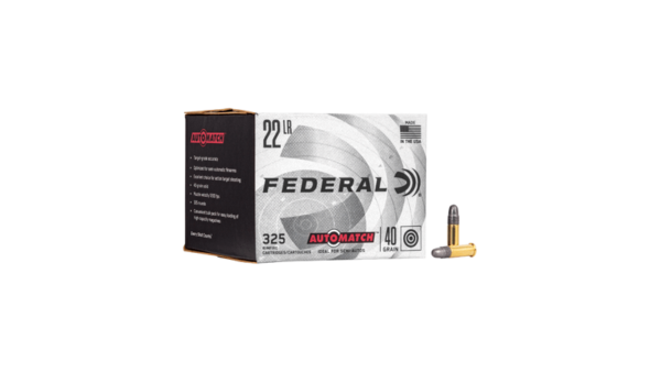 FED AUTO MTCH 22LR 40GR SLD 325