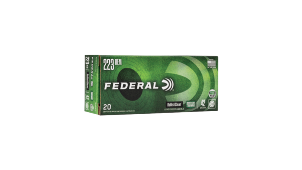 FED BALLISTICLEAN 223REM 42GR