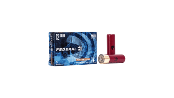 FED PWRSHK 12GA 3" MG RFL SLUG