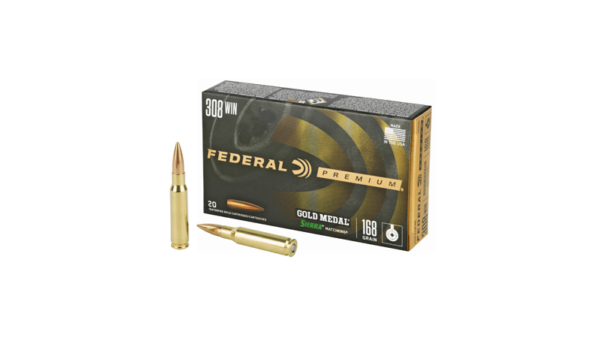 FED GOLD MDL 308WN 168GR BTHP