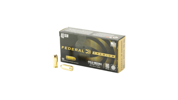 FED GLD MDL 40S&W 180GR FMJ