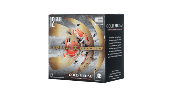 FED GLD MDL 12GA 2.75" 1OZ #8