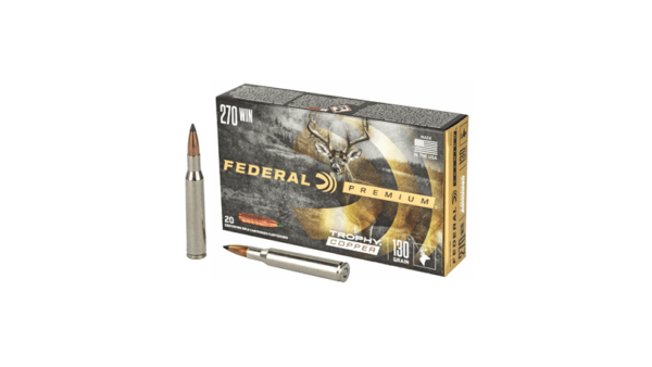 FED PRM 270WIN 130GR TRPHY COPPER 20
