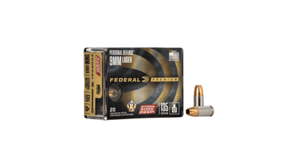 FED HYDRA-SHOK DEEP 9MM 135GR HP