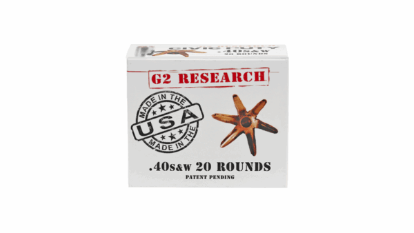 G2R CIVIC DUTY 40S&W 122GR