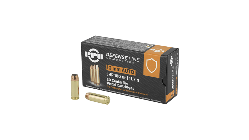 PPU 10MM JHP 180GR
