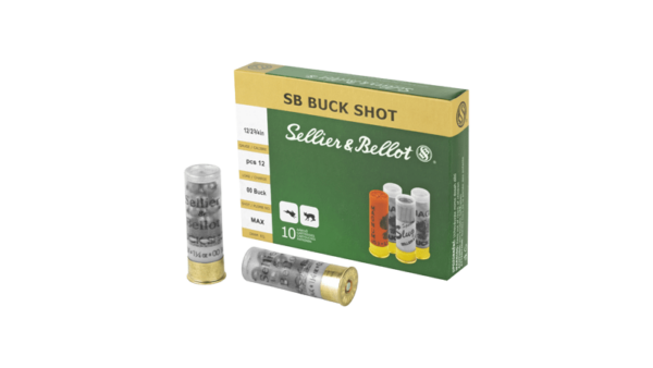 S&B 12GA 2.75 1.25OZ 00 12PEL