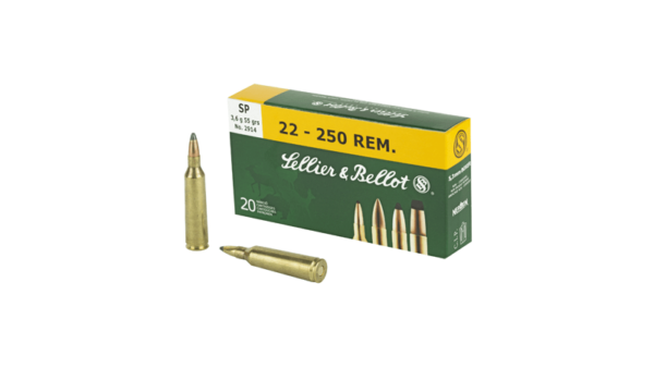 S&B 22-250 55GR SP
