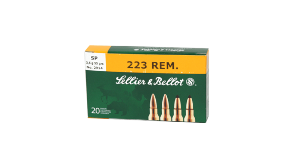 S&B 223REM 55GR SP
