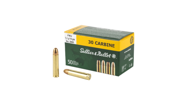 S&B 30CARBINE 110GR FMJ