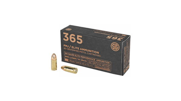 SIG AMMO 9MM 115GR FMJ