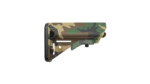 B5 SOPMOD STK MIL-SPEC WOODLAND